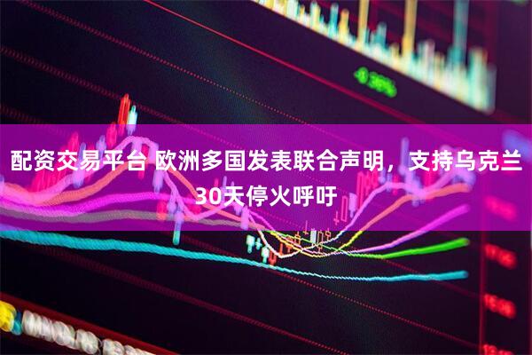 配资交易平台 欧洲多国发表联合声明，支持乌克兰30天停火呼吁